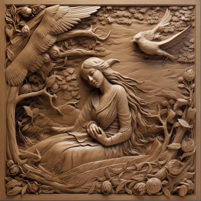 نموذج ثلاثي الأبعاد لآلة CNC 3D Art 